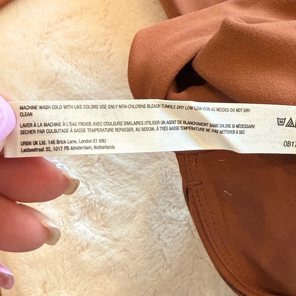 New! Free Movemnt x Free People Never Better One-Piece Brown 45444